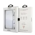 Guess GUHCP12LKPSWH iPhone 12 Pro Max 6.7" Transparent Hardcase White Pearl — Фото 8