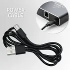 Qoltec Splitter Ethernet mini SWITCH 1x4 RJ45 | 1000Mb/s | USB-C | Aluminium Foto 3