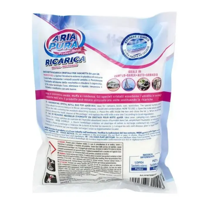 Moisture absorber supplement 3 pcs. x 450g neutral scent Photo