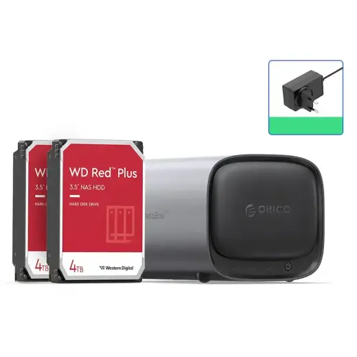 ORICO NAS MetaBox Pro Home network disk array - gray Фото num