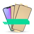 Bestsuit 6in1 set for iPhone 13 mini case | tempered glass flexi | back housing protector film | camera lens tempered glass | cloths | aplicator (D30 Buffer) Photo