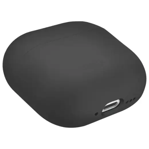 UNIQ case Lino AirPods 4 Silicone ash grey Foto 4