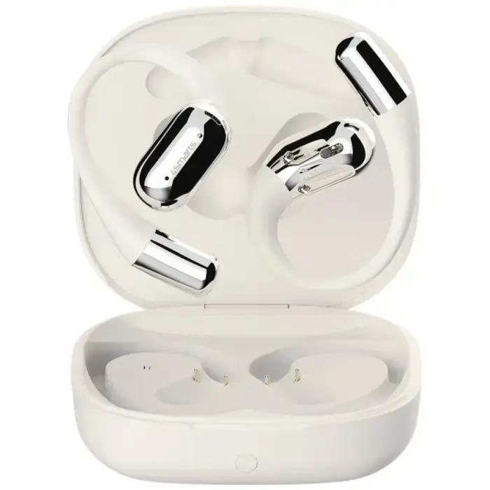 Bluetooth headphones 4smarts SkyBuds OWS with AI screen beige Foto 6