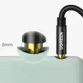 Ugreen audio cable AUX straight minijack 3.5 mm 1m black (AV112) Photo
