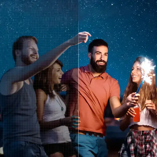 Yaber K2s LCD FullHD 1080p Multimedia Projector with JBL Speakers - Black Photo