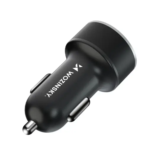 Wozinsky WDCCAC USB-C USB-A 36W car charger - black Foto 2