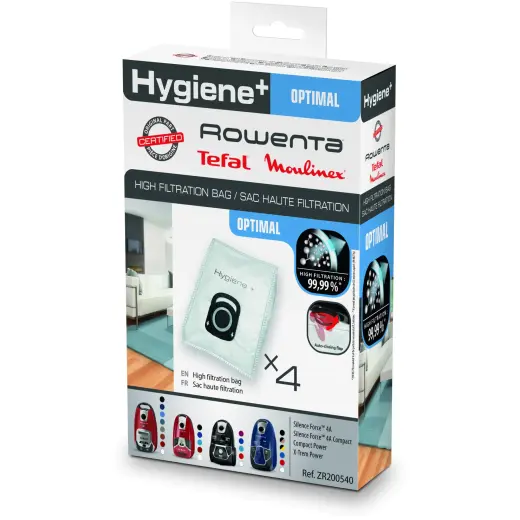 Tefal putekļu maisiņi HYGIENE+, 4gab. Фото num
