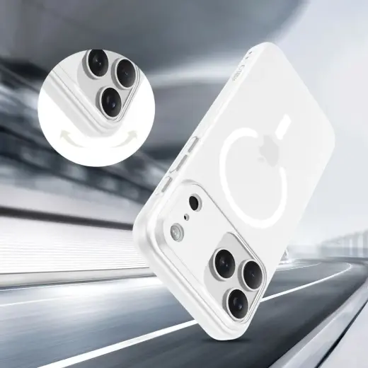 TECH-PROTECT MAGSLIM MAGSAFE IPHONE 17 PRO MAX MATTE|WHITE Photo