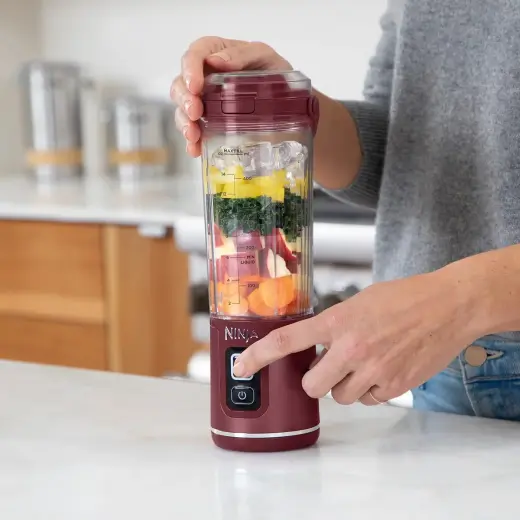 Ninja pārnēsājams bezvadu kokteiļu blenderis, 0.5l, sarkans Foto 6