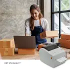 Qoltec Label printer LTP-0243 | thermal | High Speed | 203 dpi | USB | LAN Foto 3