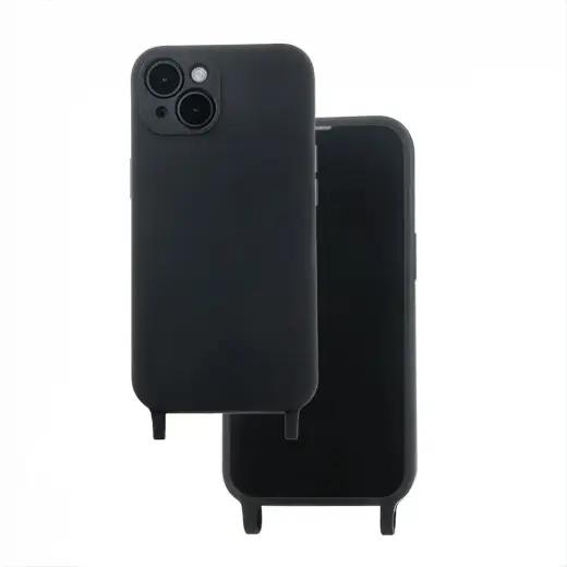 Silicon Switch case for Xiaomi Redmi 12c / Redmi 11a black Foto 1
