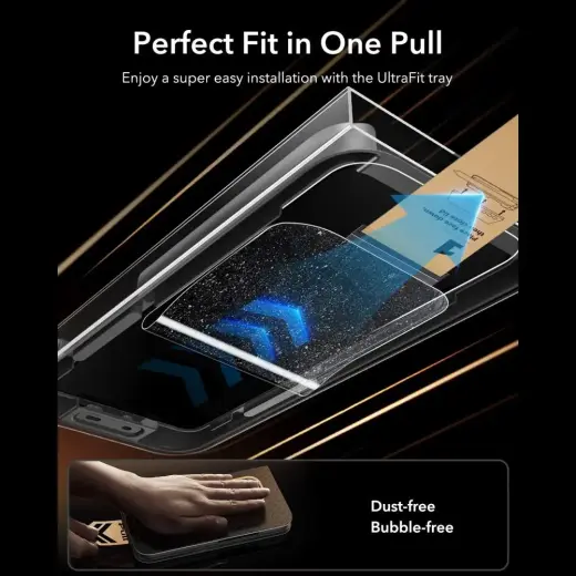 SZKŁO HARTOWANE ESR ULTRAFIT ARMORITE PRO TEMPERED GLASS GALAXY S26 ULTRA CLEAR Foto 6