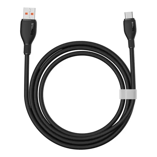 Baseus Pudding Series 100W USB-A - USB-C Cable 2m - Black Foto 5