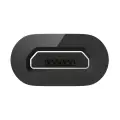 Fusion Universāls Adapteris Micro USB uz Type-C (USB-C) USB Savienojums Melns Foto 3