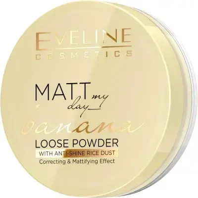 Eveline Matt My Day Banana Loose Powder 6 G Photo