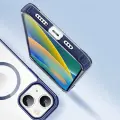 Dux Ducis Clin2 case for iPhone 14 Plus magnetic MagSafe cover blue — Photo 15