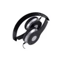 CITY black ster headphone with microph. Foto 3