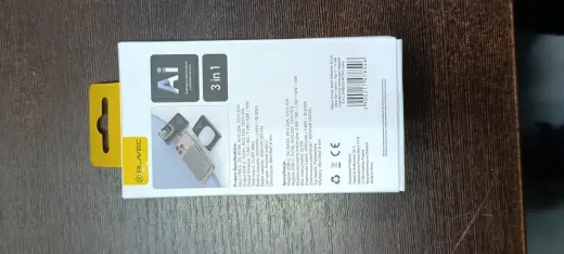 Blavec Power Bank 5000mAh BJ-03 Ultra Slim 7,8mm - Type C - 22,5W magnetic Magsafe 3 in 1 (PBBJ03-MC5G) grey (damaged packaging) Foto 11