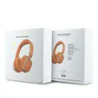 Guess Rectangle Metal Script Logo ENC Wireless Headphone Orange — Foto 5