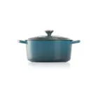 Le Creuset Чугунная круглая кастрюля Ø24см / 4,2л синий  Фото num