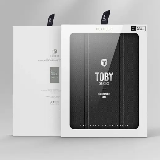 Dux Ducis Toby Armored Flip Smart Case for Realme Pad Mini black Фото num