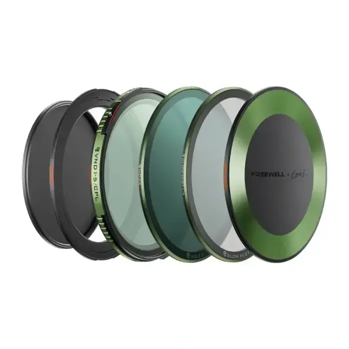 Variable density ND/CPL filter kit Freewell Brandon Li 77mm