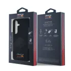 Red Bull Leather Meshed Debossed Logo MagSafe Case for Samsung Galaxy S25 Navy Фото num