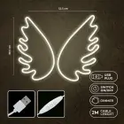 Neon PLEXI LED WINGS white FPNE09X Forever Light — Foto 5