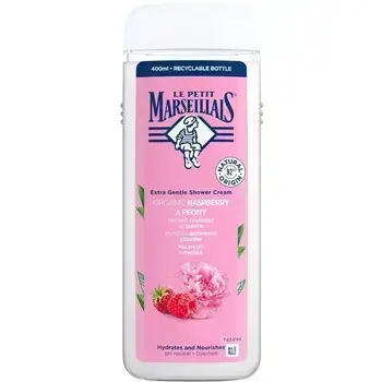 Le Petit Marseillais Extra Gentle Shower Cream Organic Raspberry & Peony 250ml