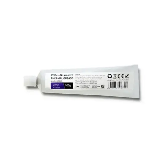 Qoltec Thermal grease 3.17 W/m-K | 100g | Silver