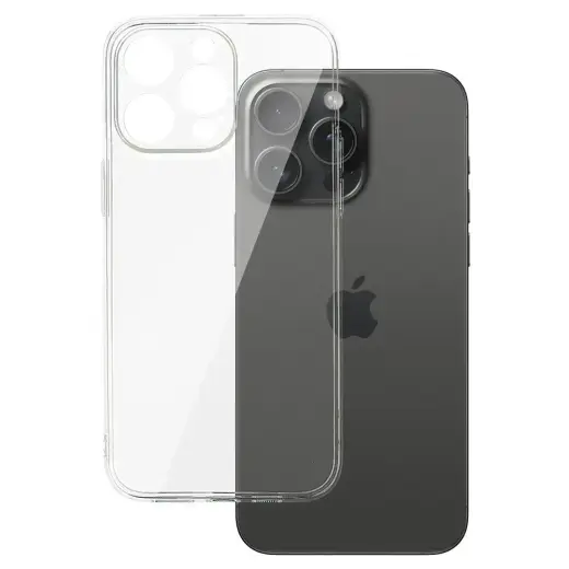 Back Case 2 mm Perfect for IPHONE 15 PRO MAX TRANSPARENT