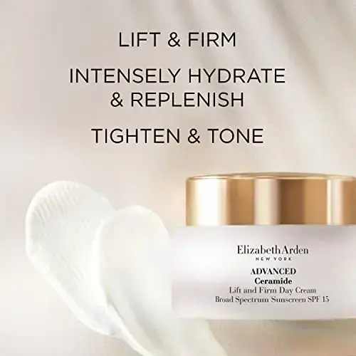 Elizabeth Arden Ceramide Hyaluronic Acid Plumping with a Twist Set - 60 Capsules Cream Cleanser 50ml, Day Cream 15ml 65ml Photo