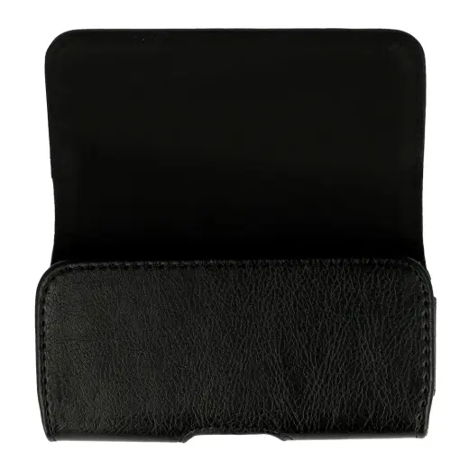 WONDER Belt Holster (SIZE 12) for Huawei Y3-2|Nokia 630|Samsung A310|G350|G360|I9100|Sony Z3 mini black, leather Фото num