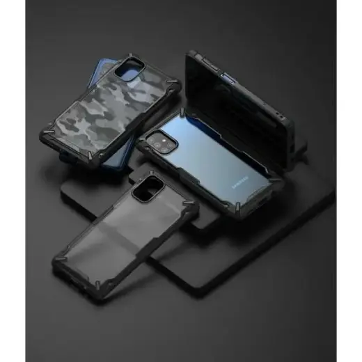 Ringke Fusion X Samsung M51 M515 czarny |black Photo