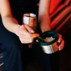 Термос для еды The Legendary Food Jar 0,7L матовый черный Фото num