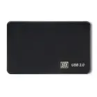 Qoltec External Hard Drive Case HDD/SSD 2.5'' SATA3 | USB 2.0 | Black Foto 4