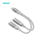 BWOO 2 in 1 Adapter  2 Type C ports to 3.5MM Jack BZ68 Foto 1