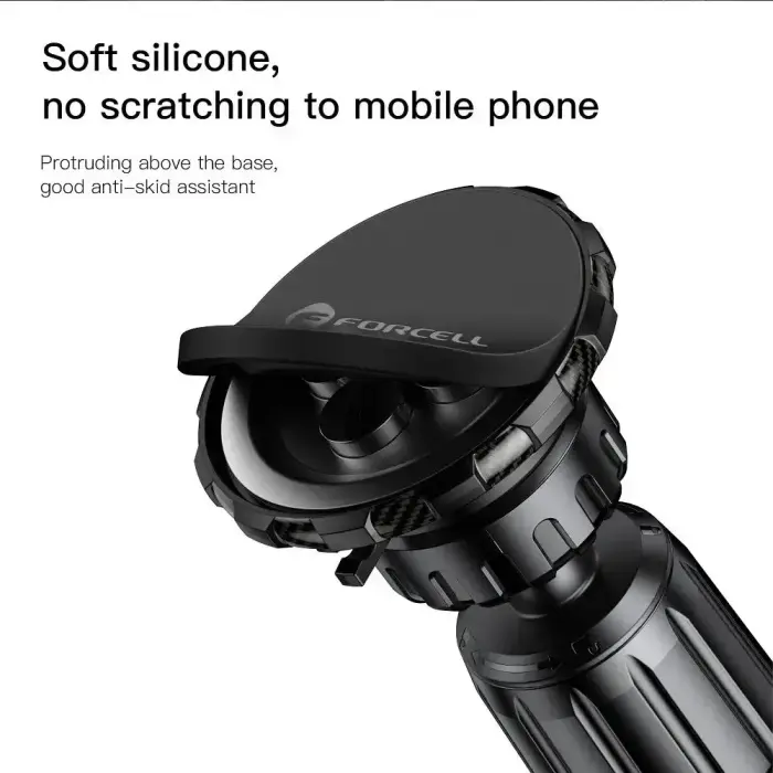 Magnetic car phone holder Forcell F-Grip MagElite air vent black Photo