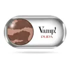 Pupa Vamp (Compact Eyeshadow) 1.5 G - Shade: 408 Brown on Fire - Fusion Foto 2