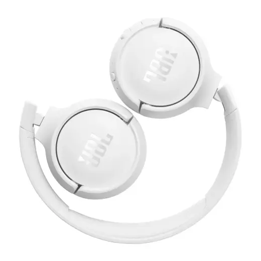JBL Tune 520BT wireless on-ear Bluetooth 5.3 headphones - white Foto 10