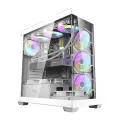 Computer case  Darkflash DS900 (white) + 7 ARGB Fans — Foto 1