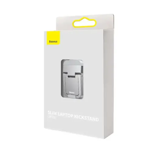 Baseus universal laptop feet stands (2 pcs.) silver (LUZC000012) Foto 5