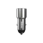 Dudao USB / USB Car Charger Type C Power Delivery Quick Charge 22.5 W Gray (R4PQ) Фото num