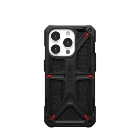 UAG Monarch - protective case for iPhone 15 Pro (kevlar black) Фото num