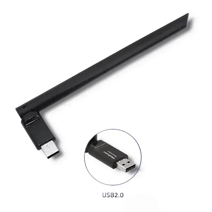 Qoltec Wireless adapter WiFi USB with antenna | standard N Foto 3