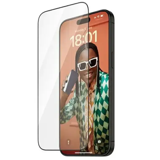 PanzerGlass Re:fresh защитное стекло для телефона iPhone 15 Pro Max 6.7" Ultra-Wide-Fit защита экрана с легким выравниванием 2824 Фото num