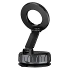 Borofone Car holder BH140 Gloria vacuum, magnetic to windshield black Foto 4