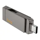 Pendrive 128GB USB 3.2 (USB A + USB C) Hoco UD15 gray — Foto 4