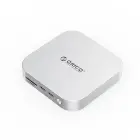 Orico MiniLink 9-in-1 Docking Station with M.2 SSD Hard Drive Bay - Silver Photo
