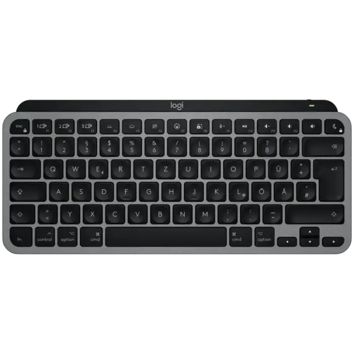LOGITECH MX Keys Mini For Mac Minimalist Wireless Illuminated Keyboard - SPACE GREY - US INT'L - BT - EMEA28-935